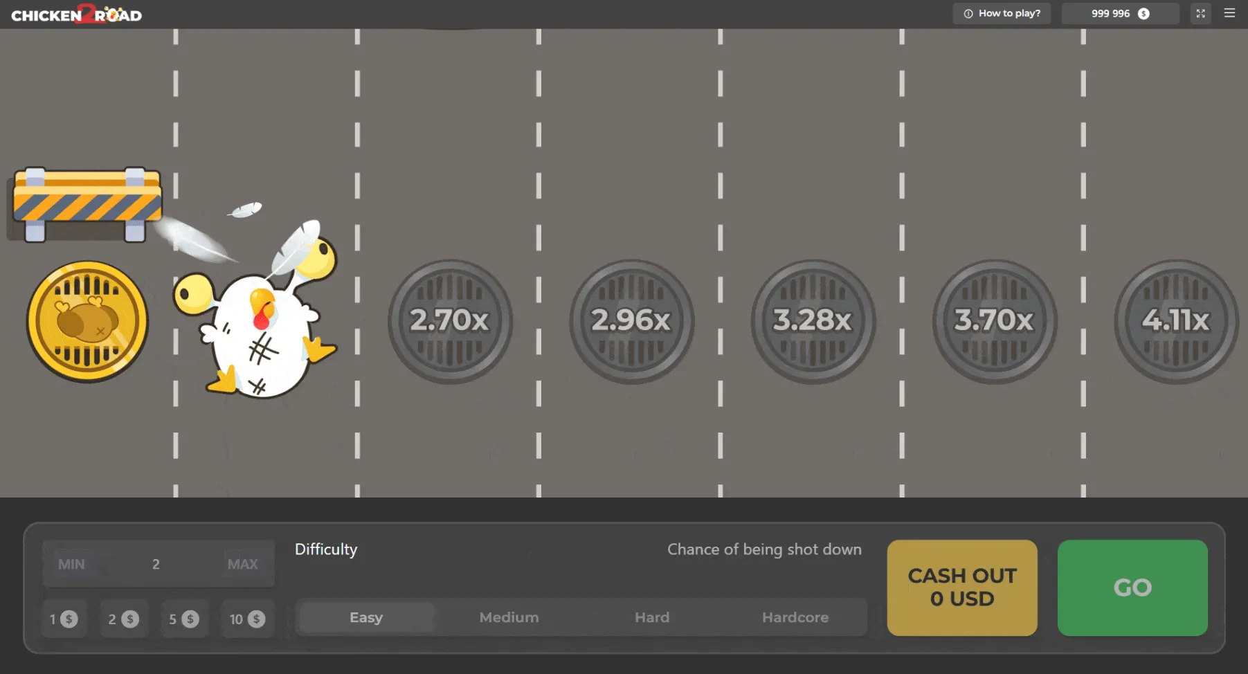 Chicken Road 2 – przewodnik dla początkujących Jak ustawić zakład i cel?